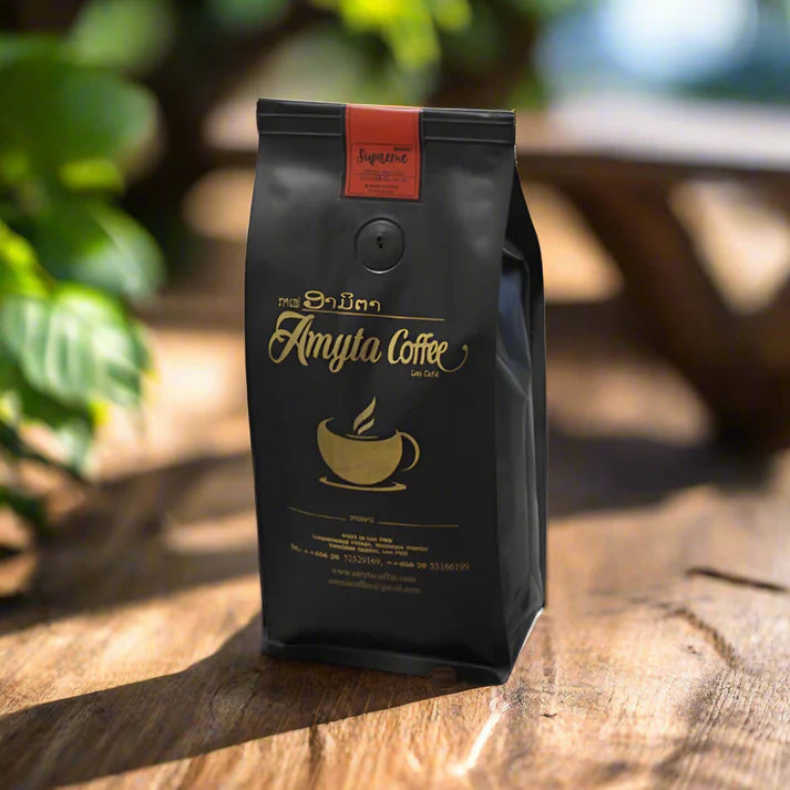 Amyta Coffee Superme Blend – Premium Lao Coffee (Bolaven Plateau)