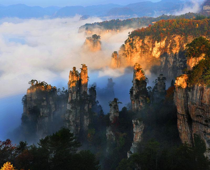 Hunan Zhangjiajie & Changsha 5 Days 4 Nights Tour | Tianmen Mountain & Avatar Mountains