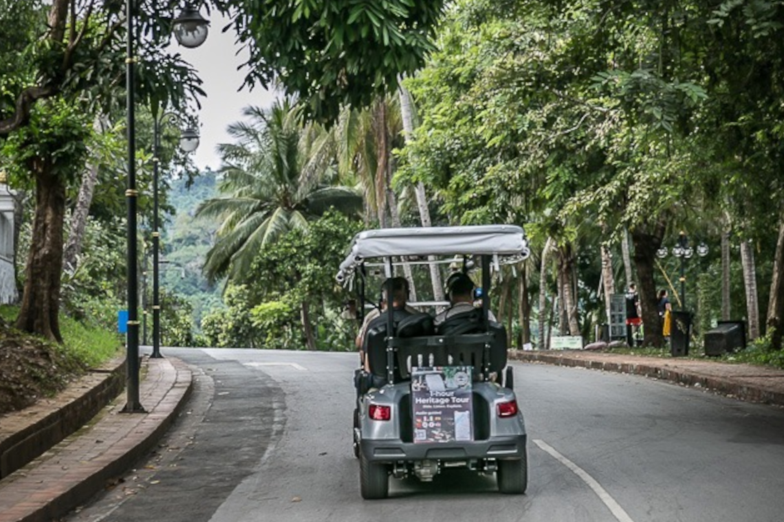 Luang Prabang 1-Hour Heritage Tour by Electric Vehicle | Audio-Guided Sightseeing